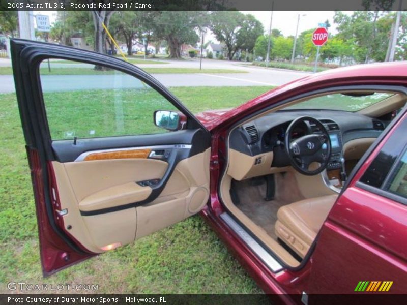 Redondo Red Pearl / Camel 2005 Acura TL 3.2