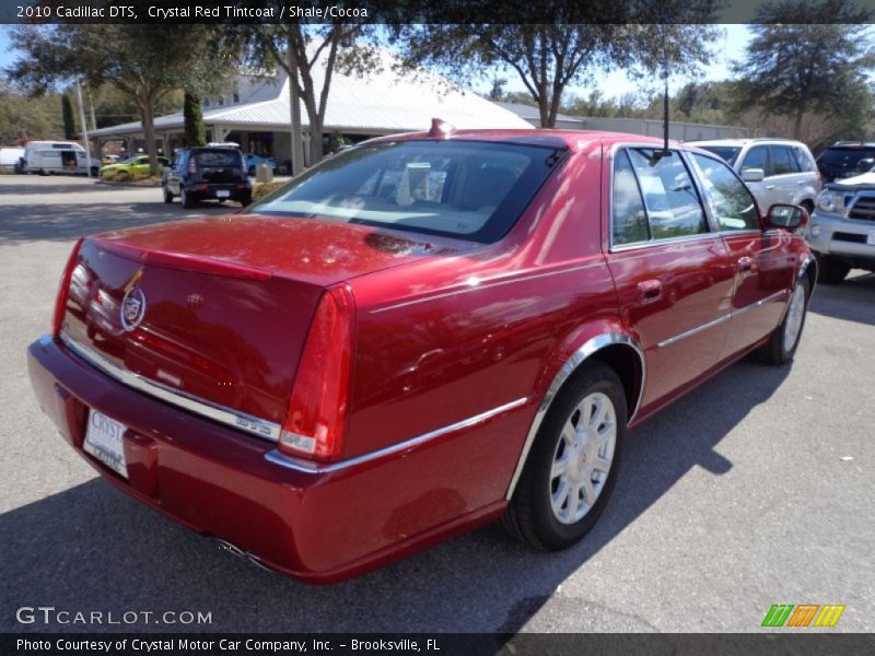 Crystal Red Tintcoat / Shale/Cocoa 2010 Cadillac DTS