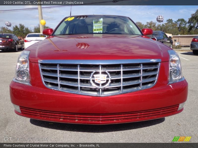 Crystal Red Tintcoat / Shale/Cocoa 2010 Cadillac DTS