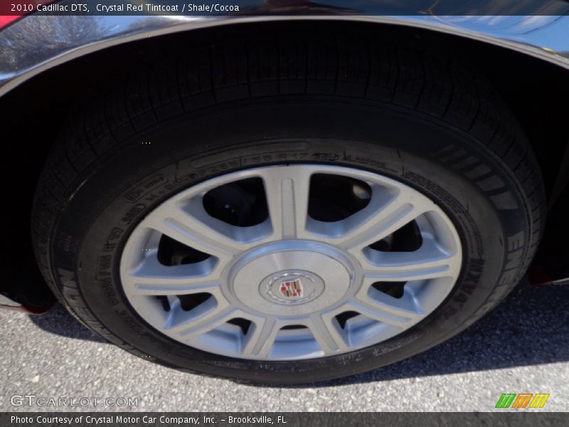Crystal Red Tintcoat / Shale/Cocoa 2010 Cadillac DTS