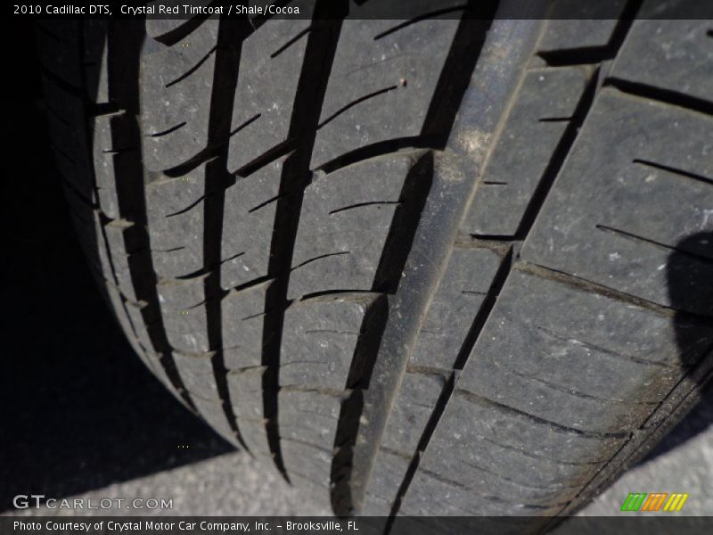 Crystal Red Tintcoat / Shale/Cocoa 2010 Cadillac DTS
