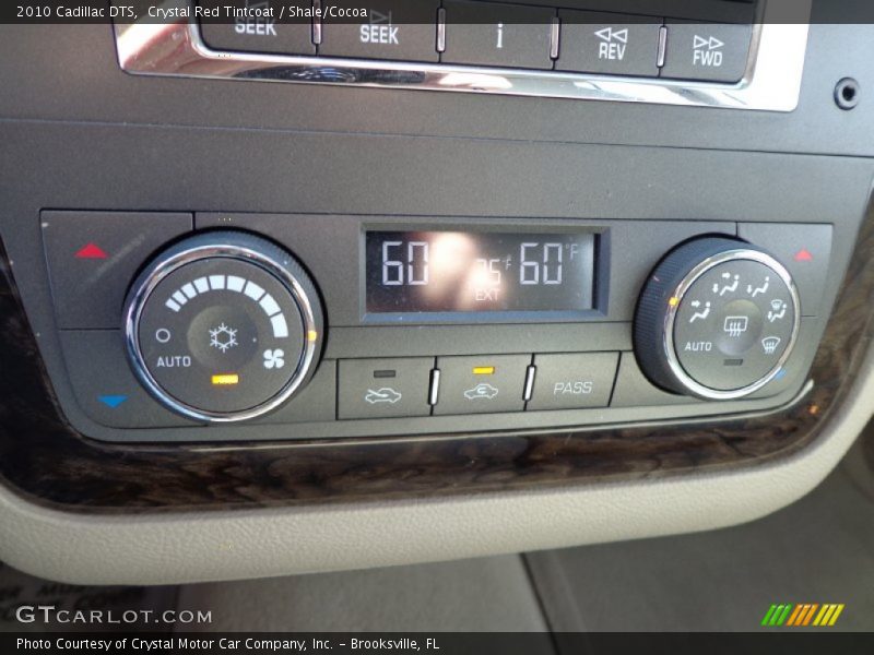 Controls of 2010 DTS 