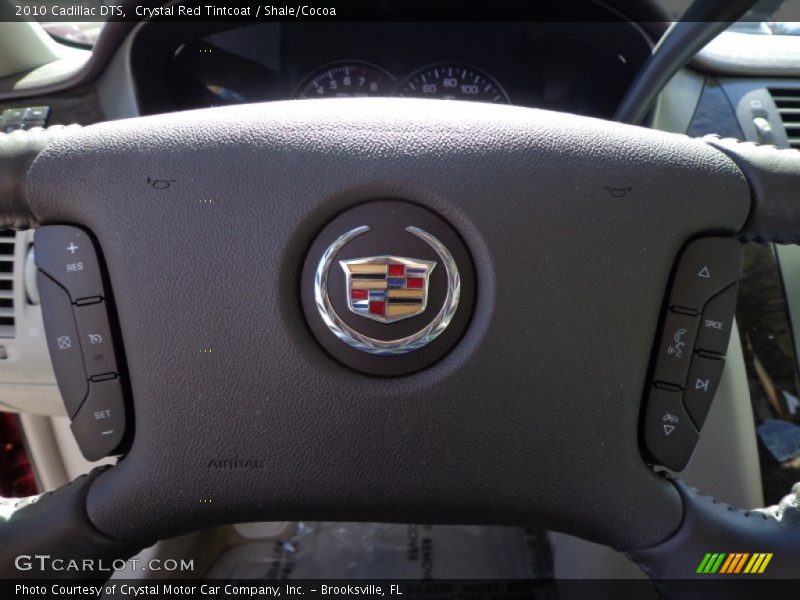 Crystal Red Tintcoat / Shale/Cocoa 2010 Cadillac DTS
