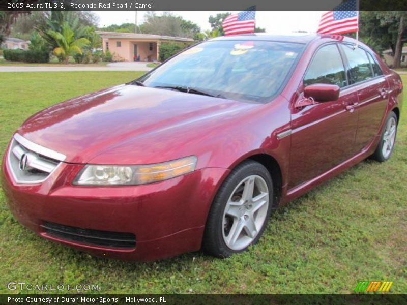 Redondo Red Pearl / Camel 2005 Acura TL 3.2