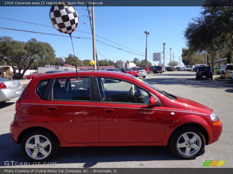 Sport Red / Charcoal 2006 Chevrolet Aveo LT Hatchback
