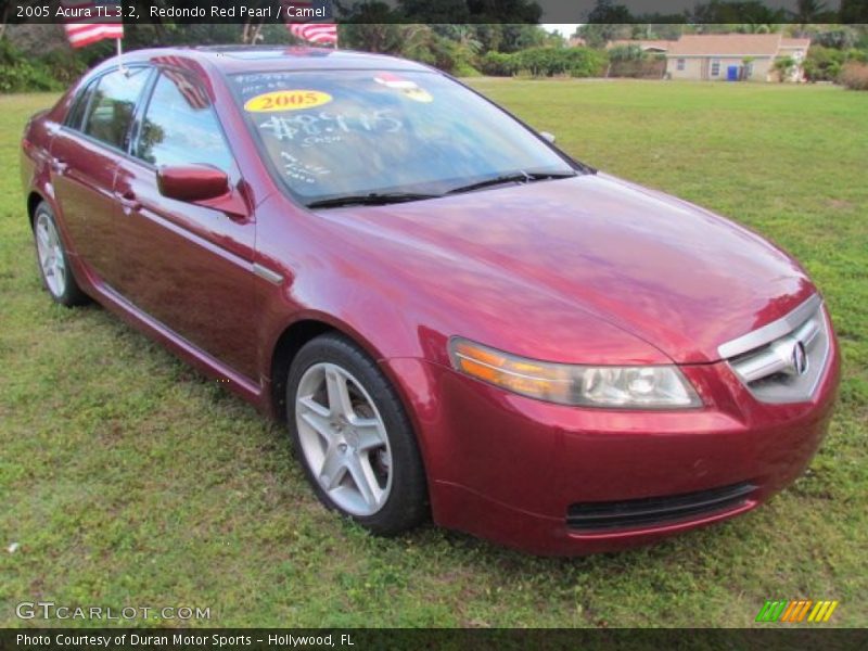 Redondo Red Pearl / Camel 2005 Acura TL 3.2