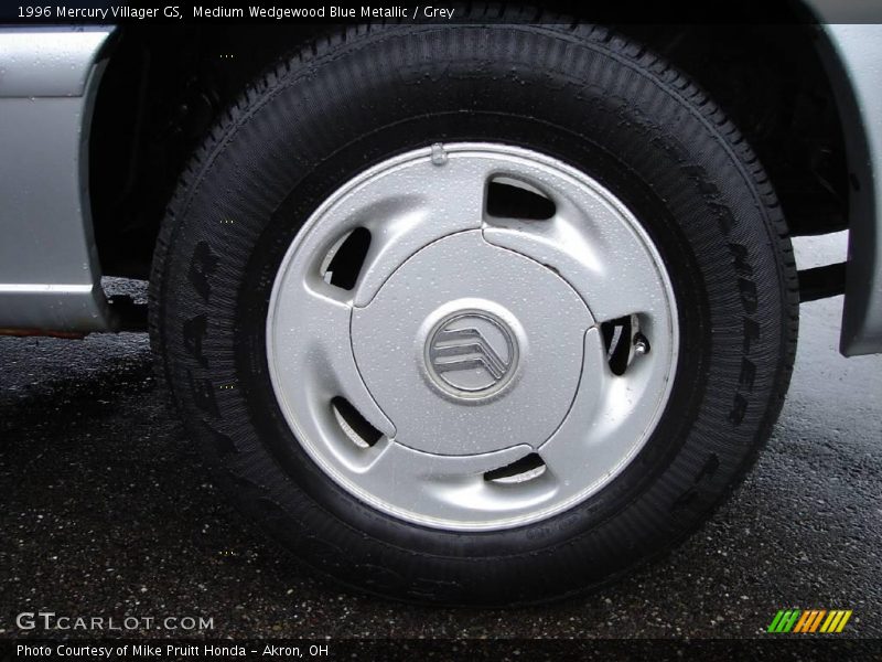 Medium Wedgewood Blue Metallic / Grey 1996 Mercury Villager GS