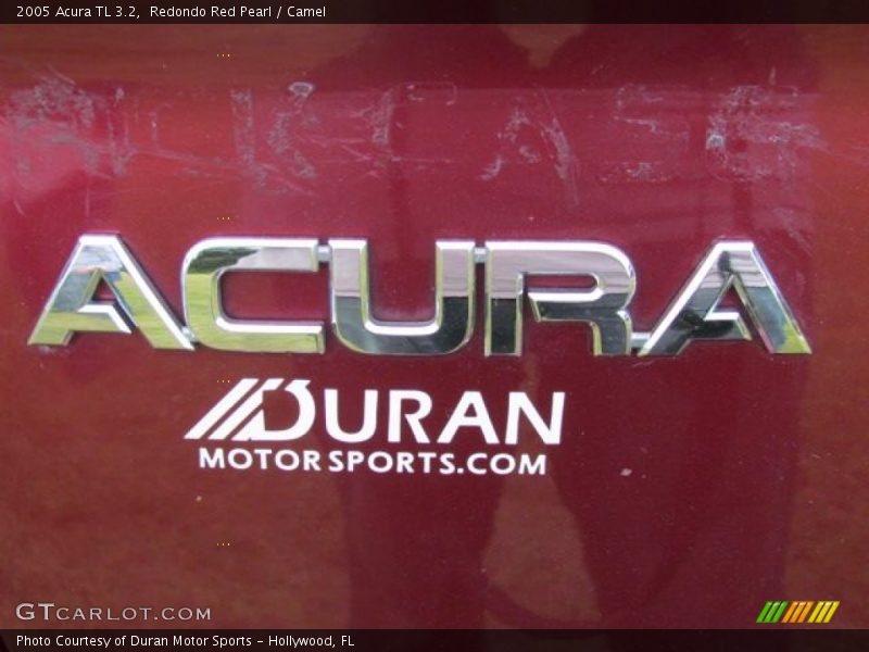 Redondo Red Pearl / Camel 2005 Acura TL 3.2