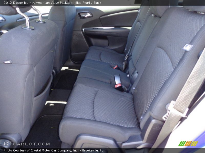 Blue Pearl / Black 2012 Dodge Journey American Value Package