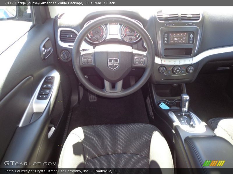 Blue Pearl / Black 2012 Dodge Journey American Value Package