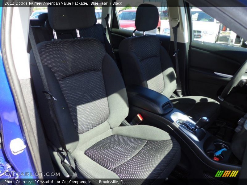 Blue Pearl / Black 2012 Dodge Journey American Value Package