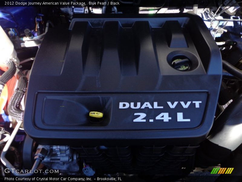 Blue Pearl / Black 2012 Dodge Journey American Value Package