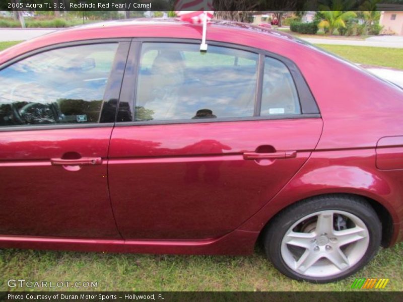 Redondo Red Pearl / Camel 2005 Acura TL 3.2