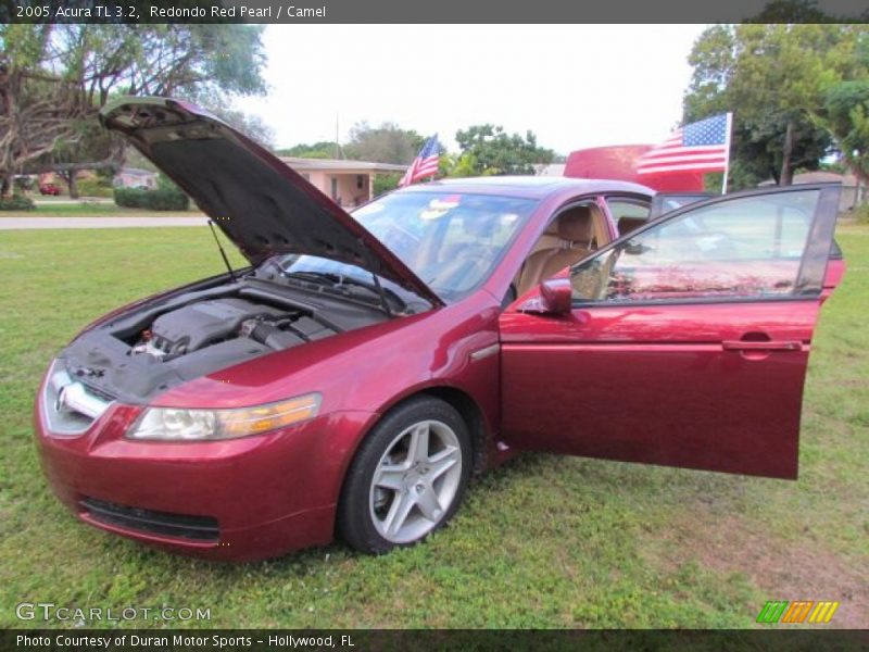 Redondo Red Pearl / Camel 2005 Acura TL 3.2