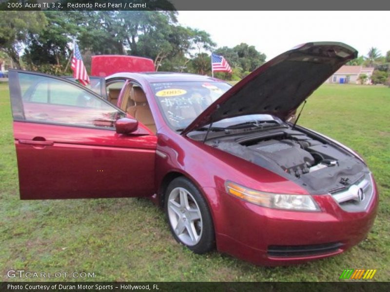 Redondo Red Pearl / Camel 2005 Acura TL 3.2
