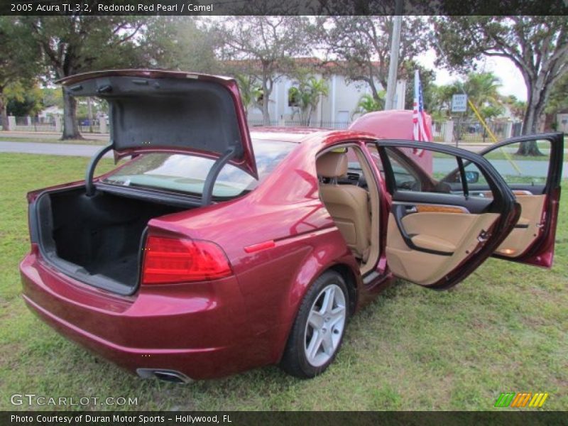 Redondo Red Pearl / Camel 2005 Acura TL 3.2