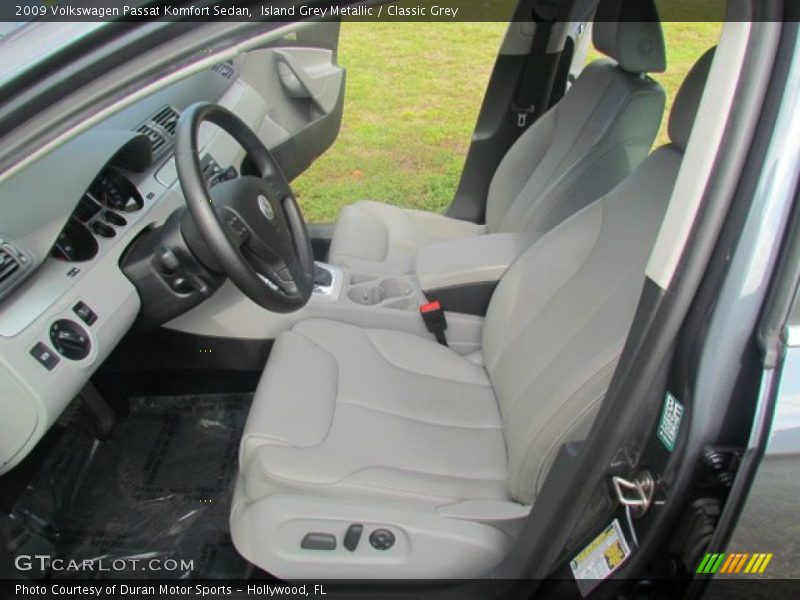  2009 Passat Komfort Sedan Classic Grey Interior