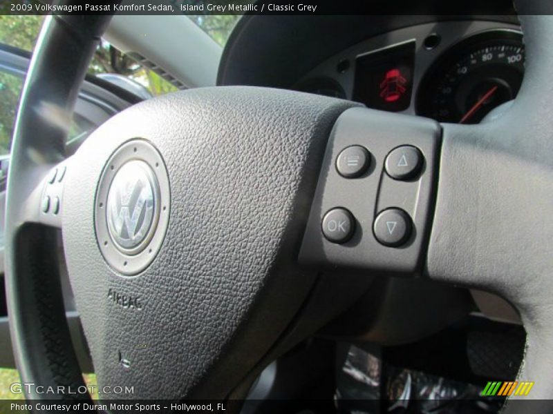 Controls of 2009 Passat Komfort Sedan