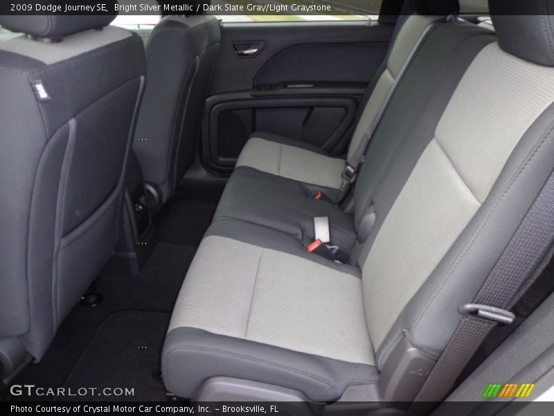 Bright Silver Metallic / Dark Slate Gray/Light Graystone 2009 Dodge Journey SE