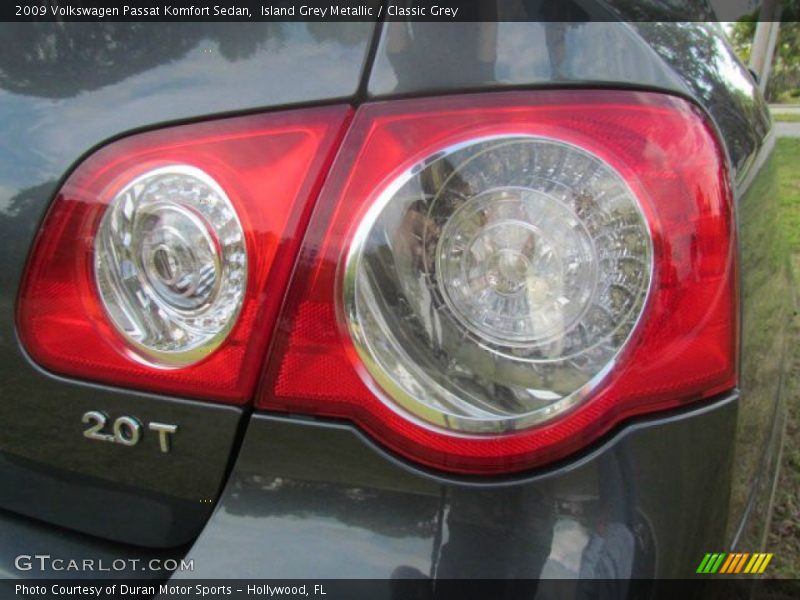 Island Grey Metallic / Classic Grey 2009 Volkswagen Passat Komfort Sedan
