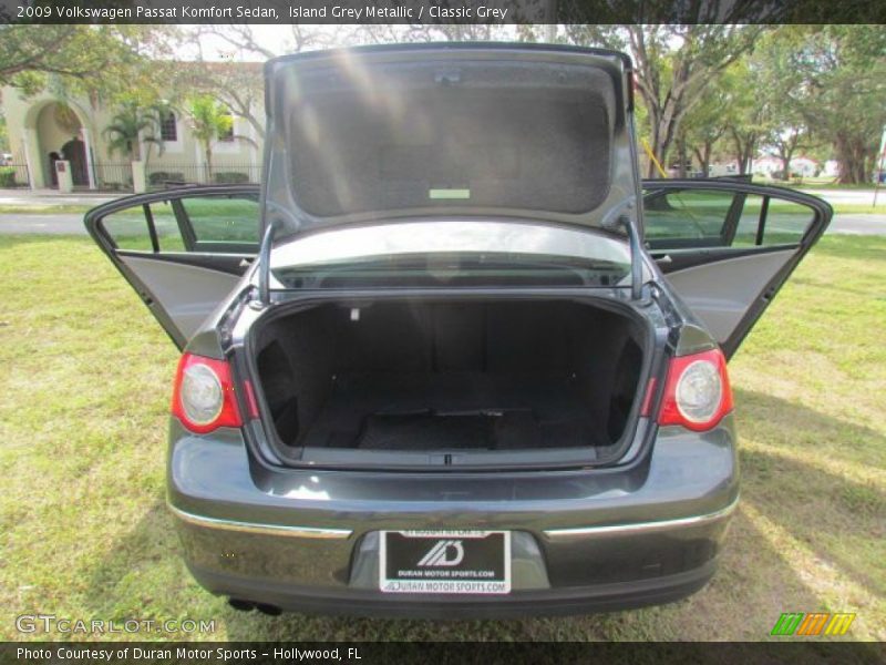 Island Grey Metallic / Classic Grey 2009 Volkswagen Passat Komfort Sedan