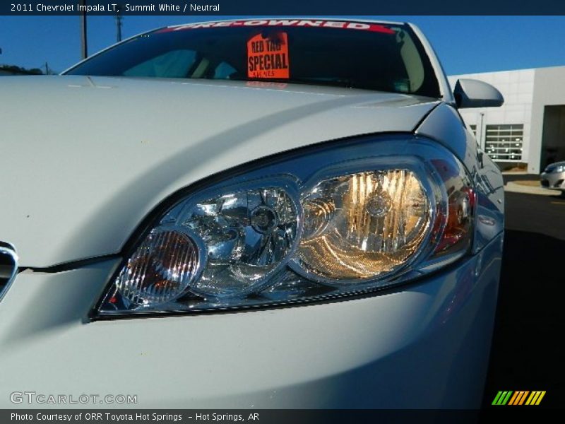 Summit White / Neutral 2011 Chevrolet Impala LT