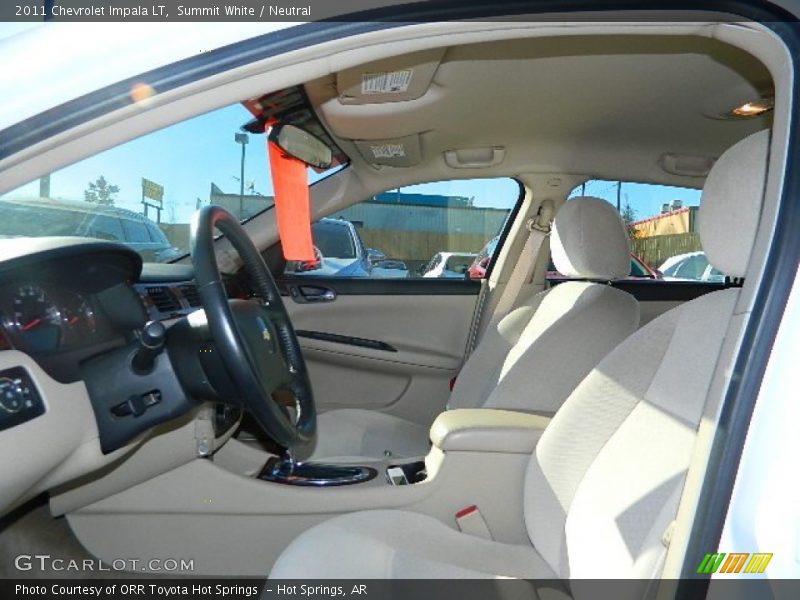  2011 Impala LT Neutral Interior