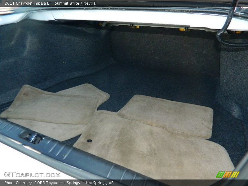 Summit White / Neutral 2011 Chevrolet Impala LT