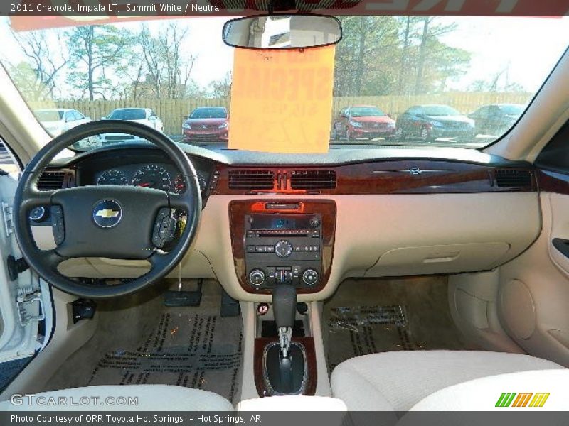 Summit White / Neutral 2011 Chevrolet Impala LT
