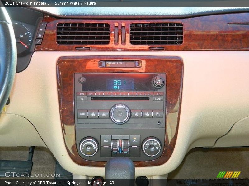 Summit White / Neutral 2011 Chevrolet Impala LT