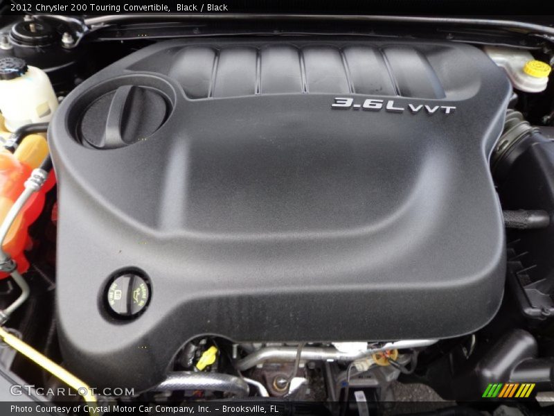  2012 200 Touring Convertible Engine - 3.6 Liter DOHC 24-Valve VVT Pentastar V6