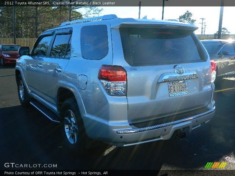 Classic Silver Metallic / Black Leather 2012 Toyota 4Runner SR5