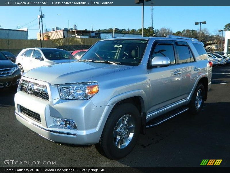 Classic Silver Metallic / Black Leather 2012 Toyota 4Runner SR5