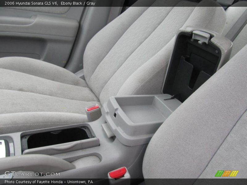Ebony Black / Gray 2006 Hyundai Sonata GLS V6