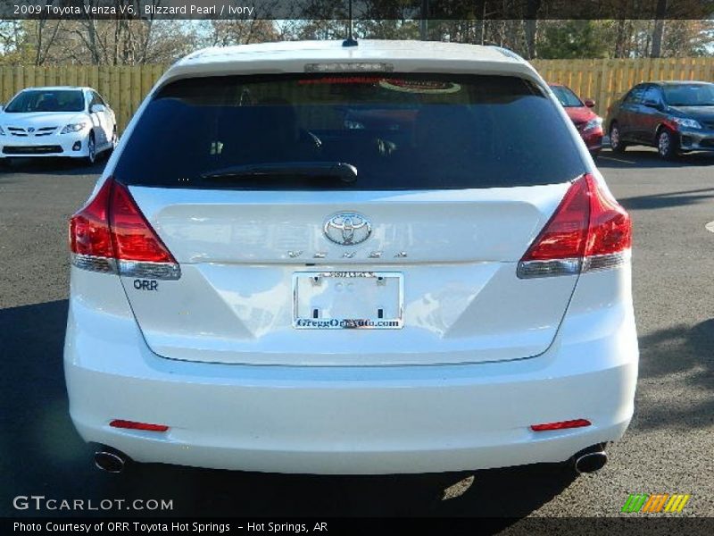 Blizzard Pearl / Ivory 2009 Toyota Venza V6