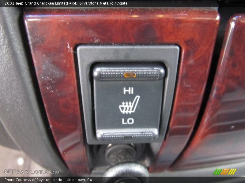 Silverstone Metallic / Agate 2001 Jeep Grand Cherokee Limited 4x4