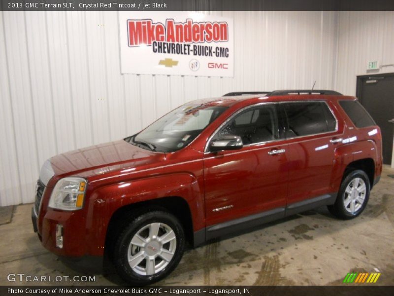 Crystal Red Tintcoat / Jet Black 2013 GMC Terrain SLT