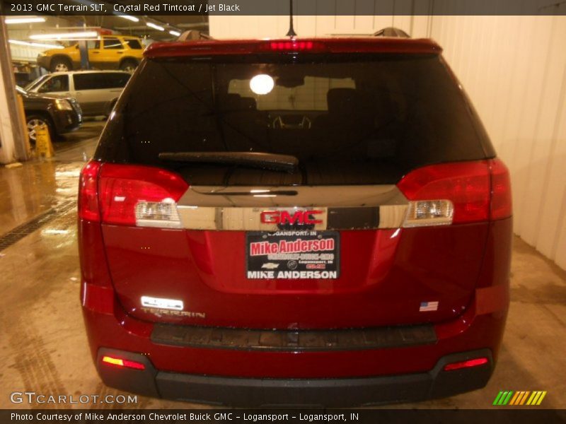 Crystal Red Tintcoat / Jet Black 2013 GMC Terrain SLT