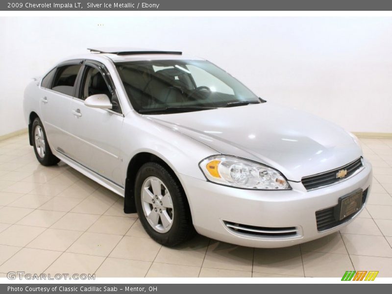 Silver Ice Metallic / Ebony 2009 Chevrolet Impala LT