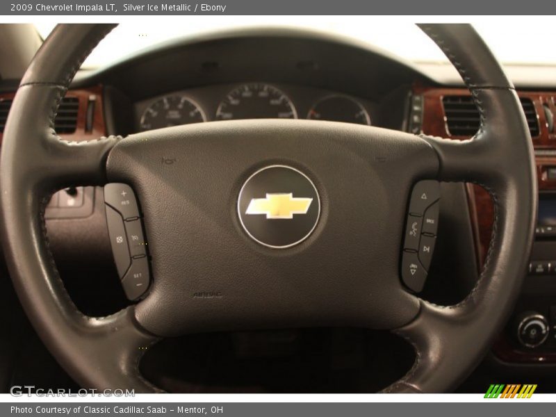 Silver Ice Metallic / Ebony 2009 Chevrolet Impala LT