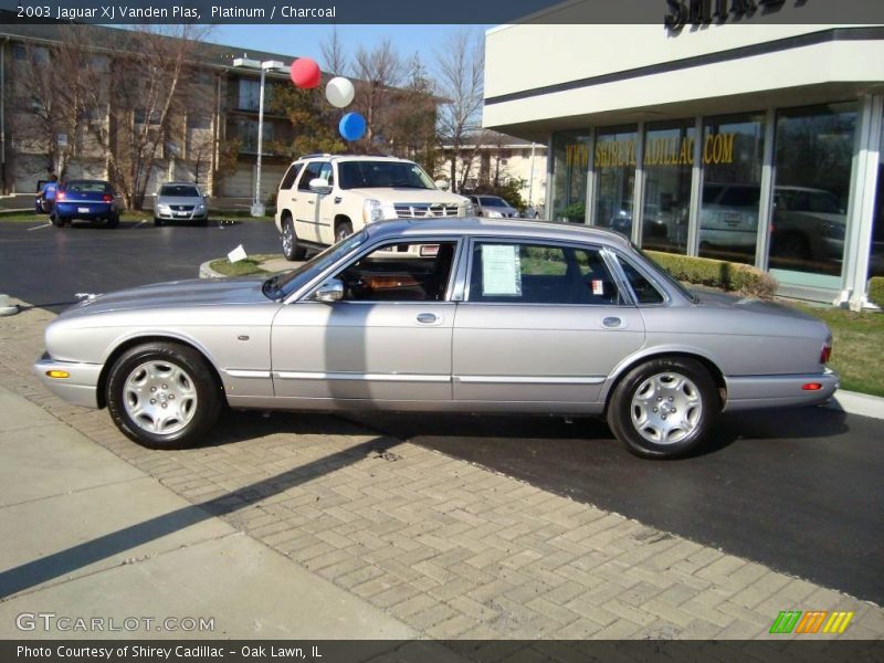 Platinum / Charcoal 2003 Jaguar XJ Vanden Plas