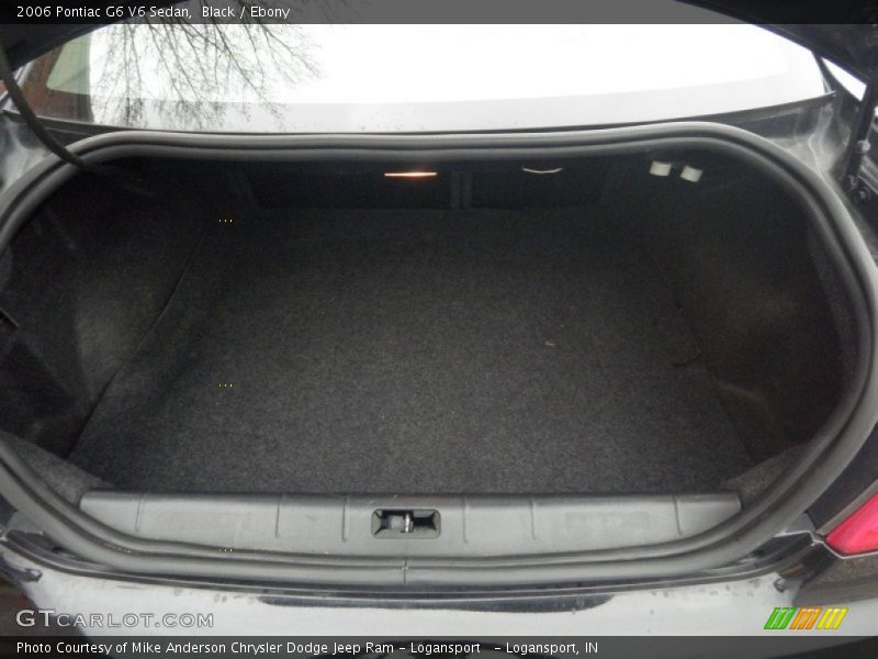Black / Ebony 2006 Pontiac G6 V6 Sedan