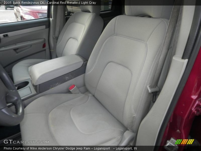 Cardinal Red Metallic / Light Gray 2005 Buick Rendezvous CX
