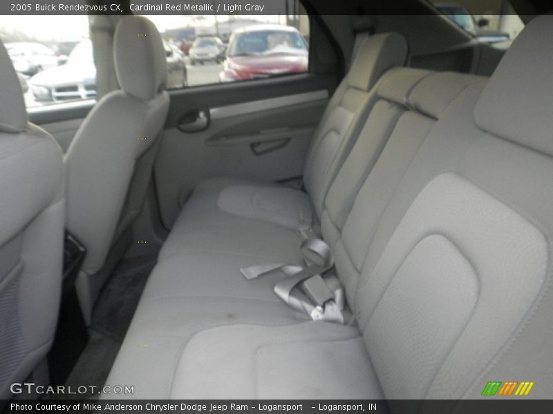 Cardinal Red Metallic / Light Gray 2005 Buick Rendezvous CX