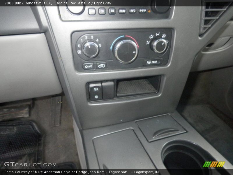 Cardinal Red Metallic / Light Gray 2005 Buick Rendezvous CX