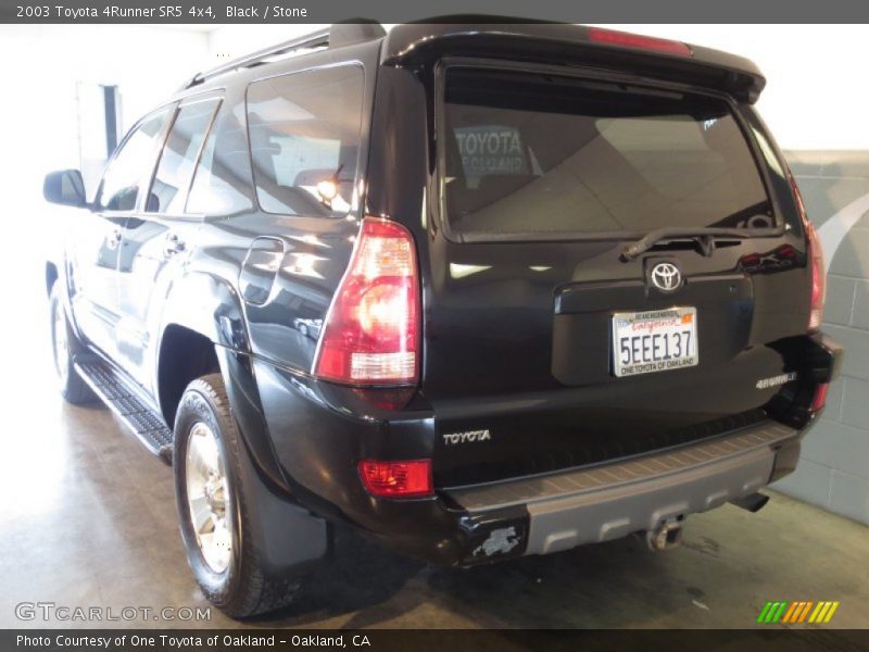 Black / Stone 2003 Toyota 4Runner SR5 4x4