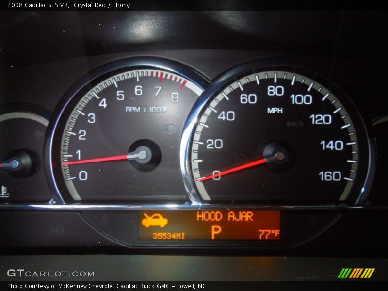  2008 STS V8 V8 Gauges