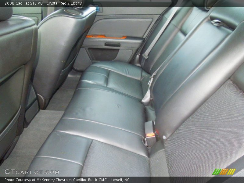 Rear Seat of 2008 STS V8