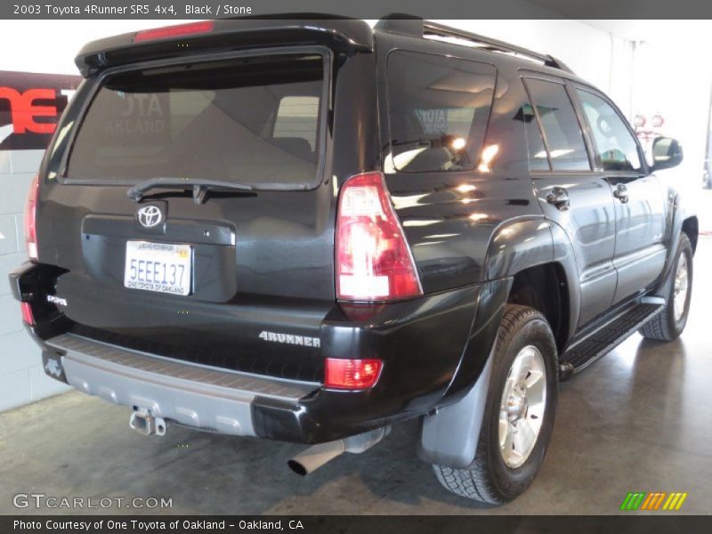 Black / Stone 2003 Toyota 4Runner SR5 4x4