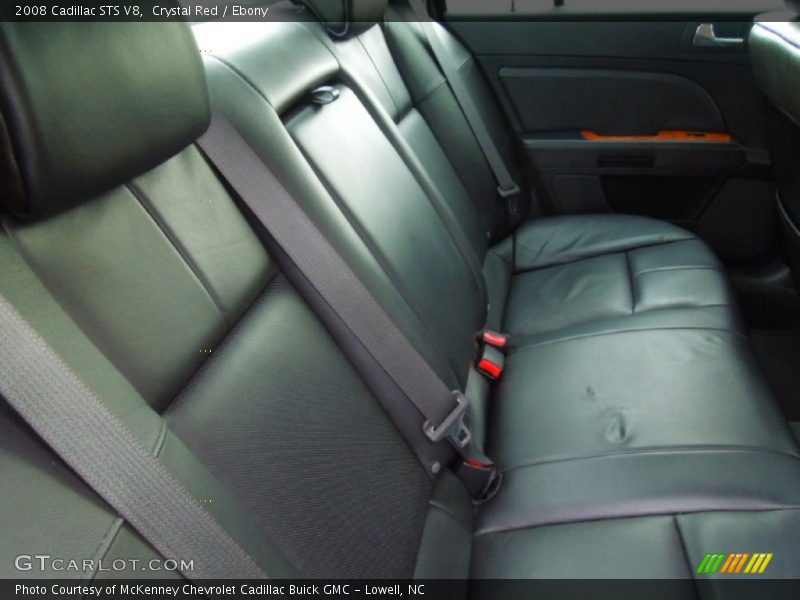 Rear Seat of 2008 STS V8